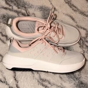 CROCS Light Pink and Gray Sneakers